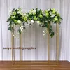 New style Metal Flower Stand Table Centerpieces for Wedding Event Decoration Gold Centerpiece Stands senyu0201