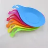 Food Grade Silicone Mat Cooking Kitchen Spoon Rests Non-stick Pad For Baking Accessories Spatula Scraper mat Kitchen Tools LJJA3843