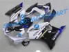 Injektionsgjutningssats för Honda CBR600F4I 01 02 03 CBR600 F4I 2001 2002 2003 CBR 600 F4I Fairings Set HF4I03