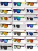 CICLISMO Occhiali da sole sportivi Occhiali da sole riflettenti colorati di nuova moda occhiali da sole dazzling Occhiali da sole Promozione 21 colori Prezzo di fabbrica 50PCS