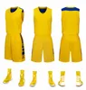 2019 New Blank Basketball maglie logo stampato Taglia uomo S-XXL prezzo economico spedizione veloce buona qualità STARSPORT GIALLO SY001AA1n