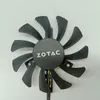 Ny original Zotac Grafikkort Kylfläkt Apistek GA81S2U DC 12V 0.38A 4WIRE Diameter 75mm Pitch 40mm Cooler Cooling Fan