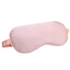 Máscara de sono 3D Eyeshade Silk Descanso de seda Eyes Patch Portable Viagem Dormindo Máscara de olho Blindfold EyeShade Máscara para mulheres Dormir Homens RRA2632-1