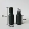 360 x 20 ml Frosted Black Glass Perfume Essential Oil bottles