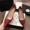 2019 chaussures habillées à talons hauts à la mode en Champagne Bourgogne tempérament classique noblesse choix chaussures pour femmes en cuir véritable