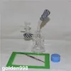 narghilè vetro colorato Beaker Heady Bong Dab Rig bong quarzo banger ciotola olio per unghie tubi cera gorgogliatore tubo dell'acqua