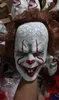 映画Stephen King's IT 2 Joker Pennywise Mask Full Face Horror Clown Latex Mask Party Harrible Cosplay Prop GB840294C