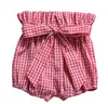 Baby Girl Bloomer Shorts Toddle Falbala PP Pants Kids Ruffle Diaper Cover Plaid Solid Floral Bread Pants Polka Dot Lantern Underpant AYP5476