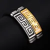 New Design Teenagers Engraved The Great Wall Stainless Steel Tag Bracelet with Free Gift