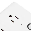 MXQ SM - SO301 Smart Power Strip Surge Protector 4 AC Outlets 4 USB Charging Ports Remote Control Works with Alexa / Google Home