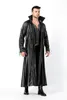 Wholesale-Halloween Adult Mens Vampire Costume Count Dracula Fancy Dress Outfit Cape Killers Leather Club DS Fancy Dress