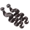 8-34 pouces péruvien cheveux armure 1 paquet vague de corps trame couleur naturelle doux lisse Extensions de cheveux humains