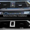 Centro de carro console ar condicionado aviso botão lâmpada botão quadro de quadro guarnição para bmw x3 g01 x4 g02 acessórios auto interiores