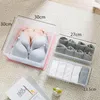 Scatola portaoggetti in plastica Cassetto Organizzatore Biancheria intima Reggiseno Sciarpe Calzini Scatola portaoggetti Cassetto portaoggetti