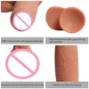 Mlsice 7 in Soft Realistic Dildo Suction Cup Female Penis Masturbator Pussy Sex Toys for Woman Adult Products Shop Y2004218038902