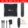 X96 MAX SMART TV BOX ANDROID 90 AMLOGIC S905X3 QUAD CORE 4GB 64GB 24G5GHz WiFi Bluetooth 1000M 8K Voice Remot1606450付きトップボックスを設定