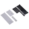 White Black Plastic 3 in 1 Replacement Door Slot Covers for NintendoWii Console Case Cover Shell