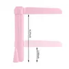 Adjustable Cake Scraper Cake Smoother Tool for Icing,Fondant Cream Edge Smoothing Decorating Tools - Blue, Pink