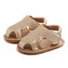 Baby Boy Sandals Pu Girls First Walkers Niemowlę Letnie Cool Crib Shoes