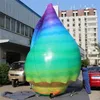 wholesale Colorful Inflatable Balloon Conch With High Quality Strip For Huge Mall's Marine theme Decoration