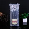 32*8cm Air Dunnage Bag Air Filled Protective Wine bottle Wrap Inflatable Air Cushion Column Wrap Bags with pump