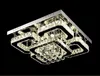 Flush Mount Plafondlamp Plafondlamp Moderne Verlichting Chrome Licht Dimbare LED Luxe K9 Crystal LED-plafondlamp voor slaapkamer myy