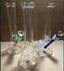 저렴한 10 "두꺼운 비커 유리 봉 유리 물 파이프 오일 장비 18.8mm 공동 borosilicate 유리 비커 봉 bongs 저렴한 봉