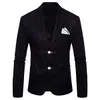 Blazer homme veste de costume mince décontracté hommes lin mince angleterre Blaser Masculino mâle