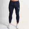 Novos Mens Jogadores Casuais Calças Fitness Sportswear Bottoms Skinny Sweatpants Calças Masculinas Ginásios Treino Crossfit Marca Track Calças