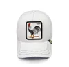 Gorra de béisbol personalizada con personalidad de la moda de la calle hip-hop, sombrero de gallo animal de estilo de moda de alta calidad, envío gratis