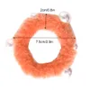 Scrunchie Stretch Headband Scrunchies Women Girls Elastic Faux Fur Pearl Hair Bands Accessories Hair Tie Ring Headdress 20pcs 1023A