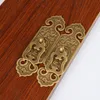 Bouton de tiroir antique chinois chauve-souris, poignée de porte de meuble, quincaillerie de garde-robe, bibliothèque à chaussures, placard rétro, traction conique