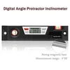 Freeshipping Digital Angle Gauge Level Box Protractor Angle Finder Inclinometer With Magnetic Base Calculating For Carpentry Building Mason