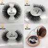 Nya Mink Fransar 3D Mink Ögonfransar 100 % Cruelty Free Fransar Handgjorda Återanvändbara Naturliga ögonfransar Populära False Eye Fransar Makeup E-serien