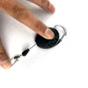 60cm Outdoor Fliegenfischen Angelwerkzeug Retraktor Keychain Abzeichenhalter Einziehbare Rolle Rückstoß Carabiners Clip Key Kette Angeln Zubehör Ljjz530