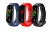 M4 الأساور الذكية 4 fitness tracker ووتش الرياضة سوار القلب معدل ارتفاع ضغط الدم smartband مراقب الصحة معصمه + مربع التجزئة