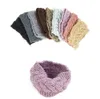 Dames Haaraccessoires Zacht Gehaakte Hoofdband Gebreide Bloem Haarband Oorwarmer Winter Headwrap Oorbeschermers Mode Brede Hoofddeksels 3526728