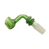 Headshop214 G036 Pipe À Fumer 2 Anneaux Banger Bol 10mm 14mm 19mm Mâle Femelle Dabber Bong À Eau Coloré Bols En Verre