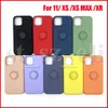 För iPhone 11 iPhone X Case Silicone Ringhållare Väska Tillbaka Skydd för iPhone XS Max XR