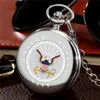 Blacksilvergold Smooth Lhloy Case Watches United States Pattern Men Women Pocket Pocket Watch Quartz Clock Número árabe Pingnder Pinging9270470