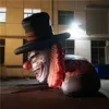 5m Alto Gigante Estranho Inflável Balão Palhaço Clown Crânios Mascotes Para Nightclub Estágio de Halloween ou Desfile Decorações