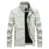 male white leather jacket