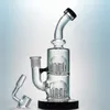 8 Inch 12 Arms Boom Perc Booreilanden Waterpijpen Dik Glas Waterpijp Dubbele Boom Percolator Dab Rig Met 14mm Gezamenlijke Waterpijpen Waskolf Pijp YQ01