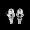 Diamond Knot Quartz Enail Banger Suit For 20mmOD Coil Heater 14mm 18mm Male Female For Glass Water Pipes Rigs