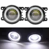 2 pièces/paire (gauche + droite) phares antibrouillard de style voiture Angel Eye lumières LED pour Renault Clio IV 2012-2016 pour Renault scénic 2 II JM0 JM1 MPV 03-09