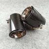 1 PCS Glossy Carbon + Titanium Black Exhaust Nozzle Tails Muffler Exhausts Tips For F87 M2 F80 M3 F82 F83 M4 M135i M235i M335I M435I