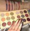 Atacado Original Leasty Eyeshadow Palette 18 Cores Nude Shimmery Eye Shadow Pigmentos À Prova D 'Água Glitter Beleza Destaque Maquiagem Livre DHL