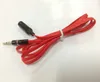 90cm 3.5mm Male to Female M/F Plug Jack Headphone Connector Audio Extension Cable(Red)