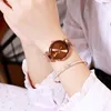 Woman douyin's new 2019 star watch features the same fashion trend as the Korean zinc-alloy waterproof watch for women