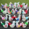 Creative Water Bird Whistle Clay Bird Ceramic Glazed Song Chirps Bathtime Kids Toys Gift Christmas Party Favor Home Decoration DBC BH2700